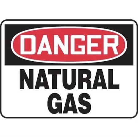 Accuform OSHA DANGER SAFETY SIGN NATURAL GAS MCHL202VP MCHL202VP